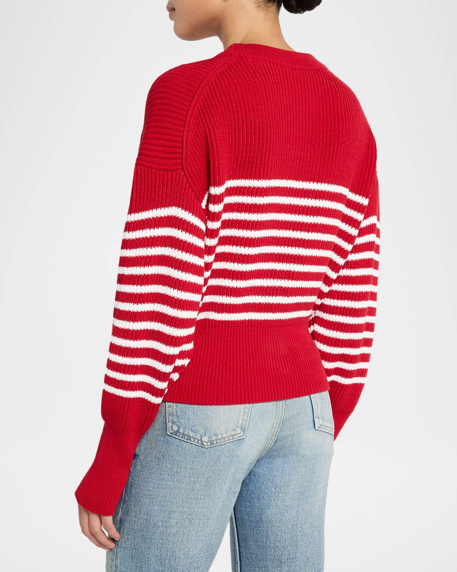 Tanessa Stripe Crewneck Sweater Product Image