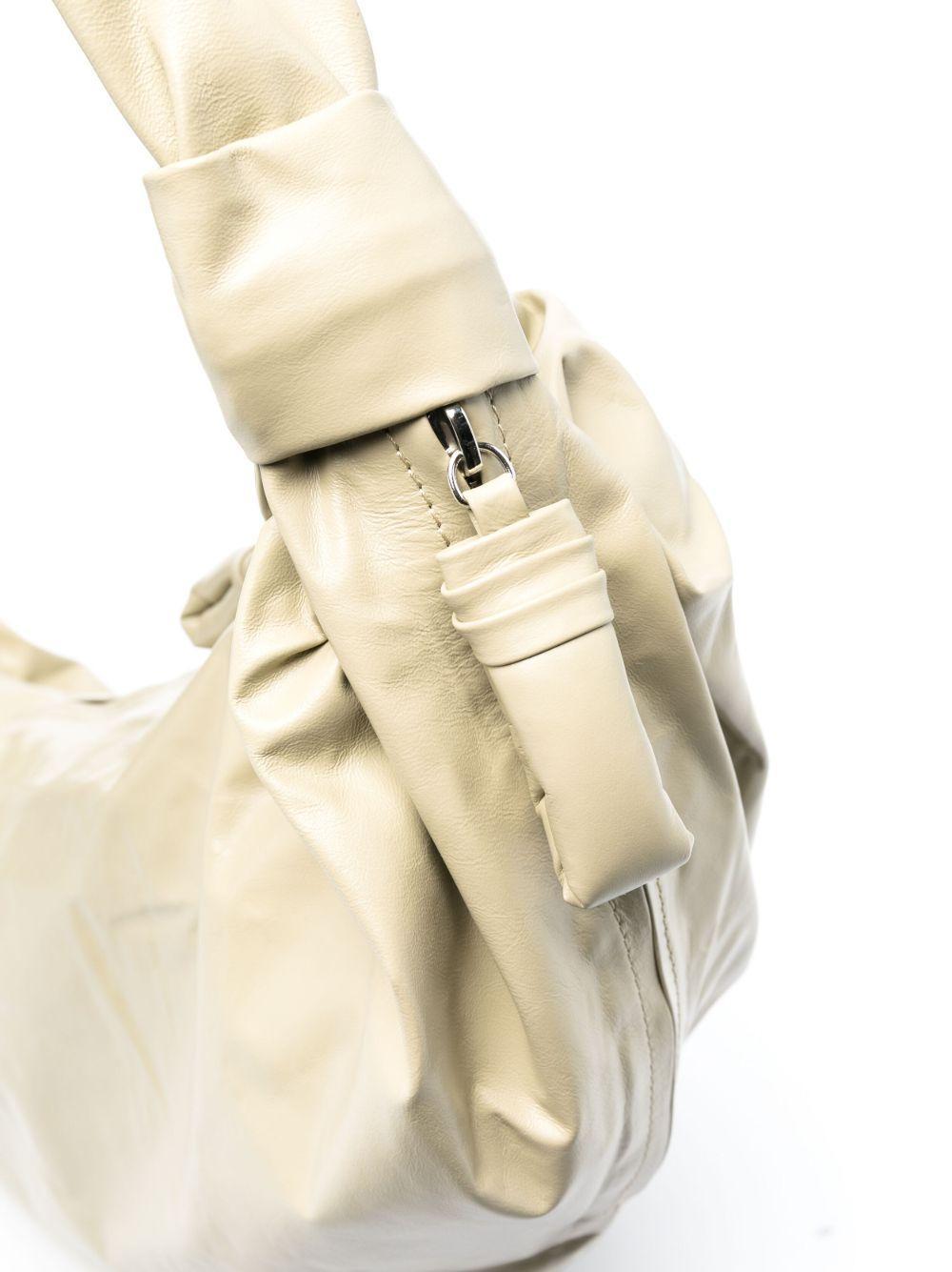 Croissant leather shoulder bag Product Image