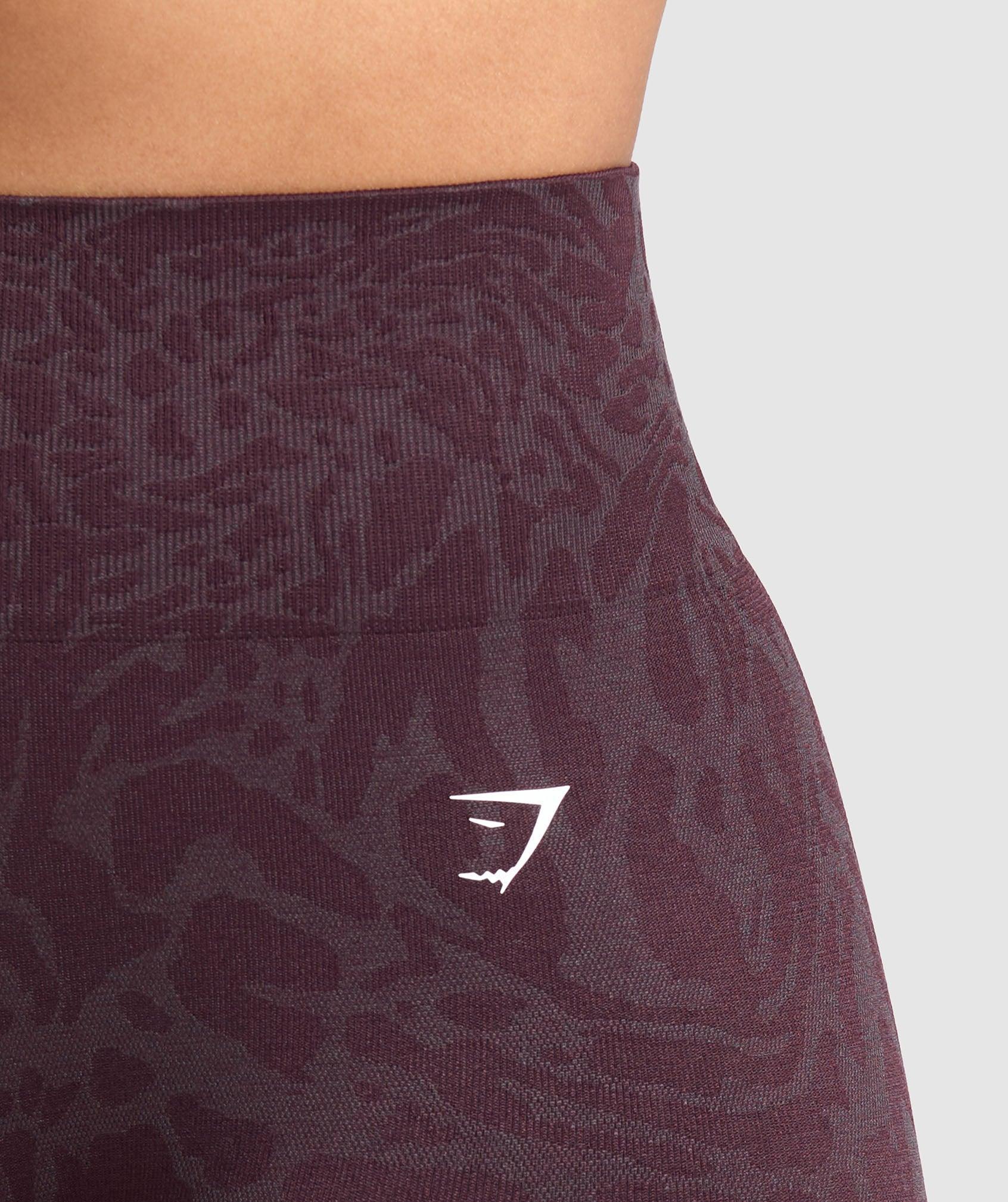 Gymshark Adapt Safari Seamless Leggings - Depth Purple/Greyed Purple Female Product Image