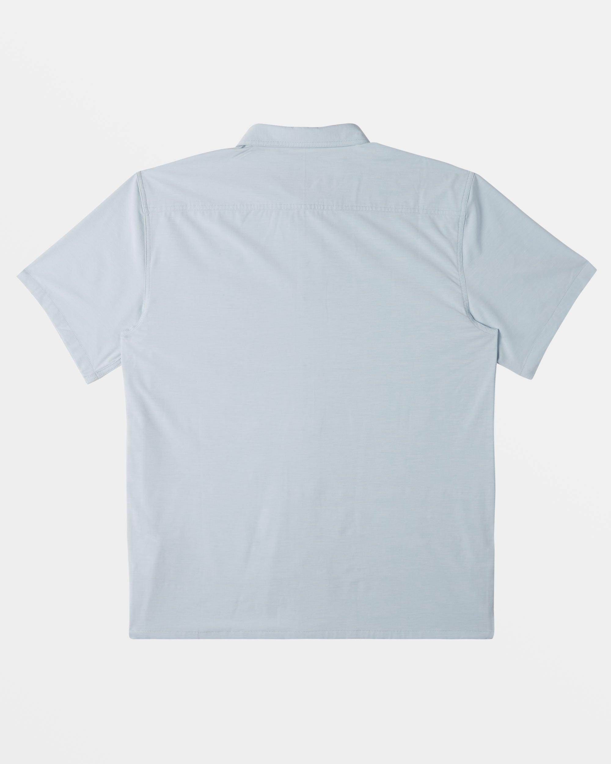 A/Div Surftrek Trail Short Sleeve Shirt - Smoke Blue Male Product Image