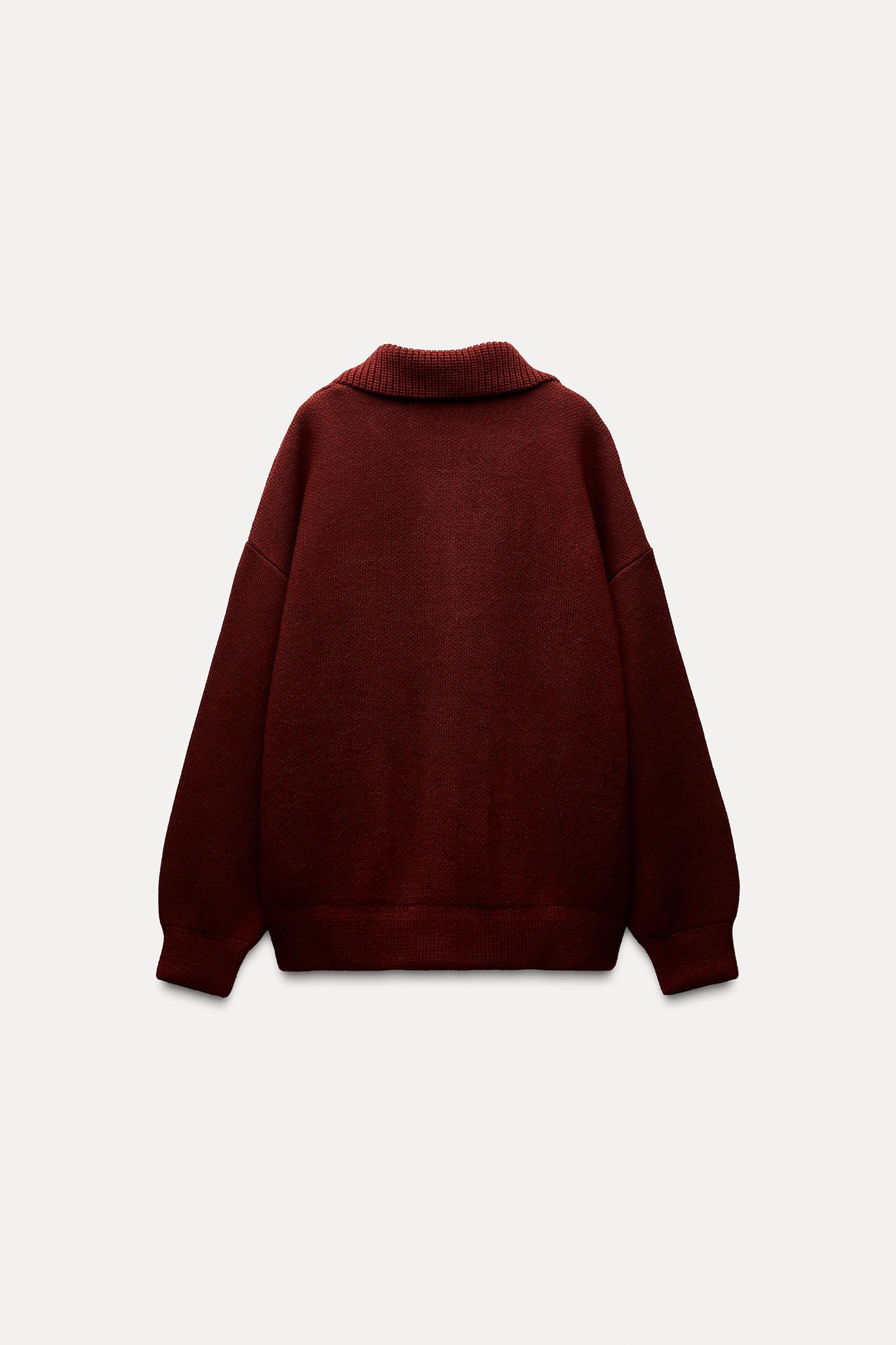 OVERSIZED KNIT JACKET Product Image