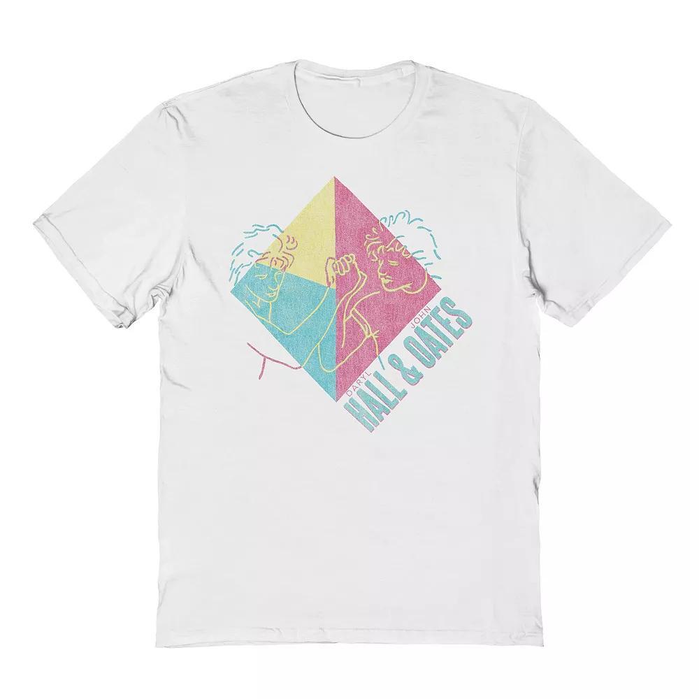 Mens Neon Hall & Oates Graphic Tee Product Image
