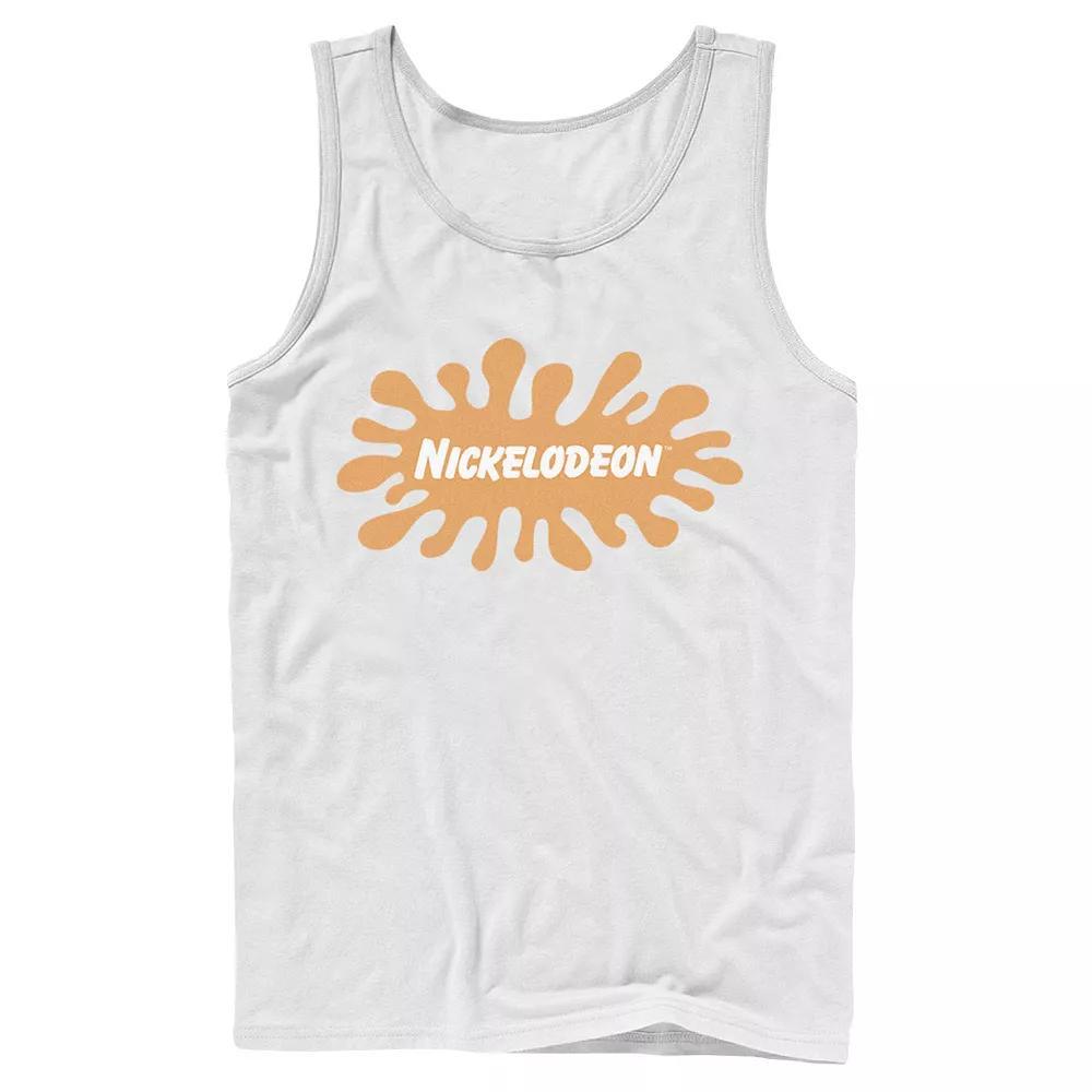 Men's Nickelodeon Classic Splatter Logo Tank Top,  Product Image