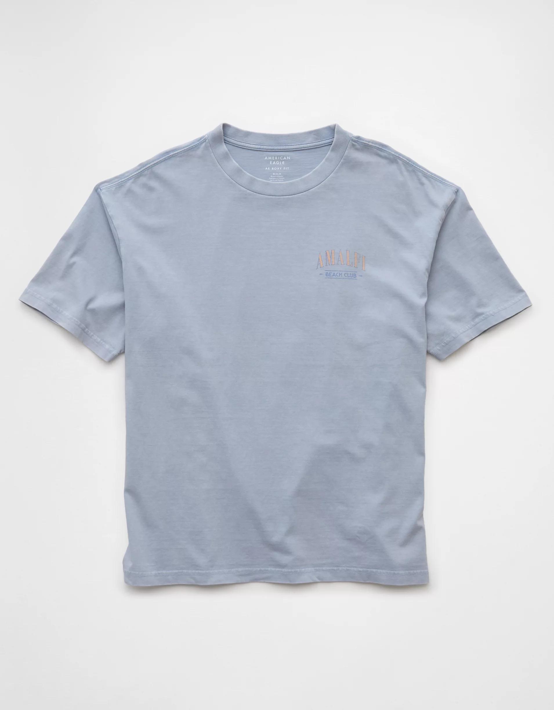 AE Boxy Destination Graphic T-Shirt Product Image