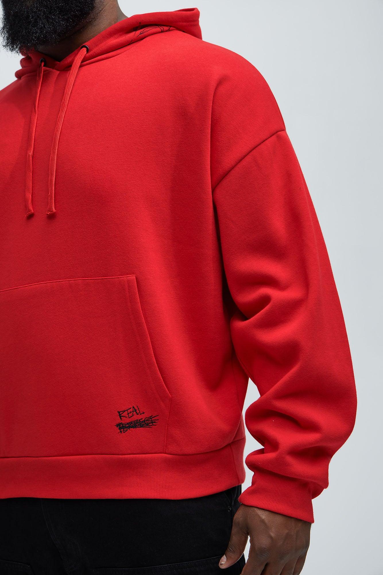 Not Perfect Hoodie - Red Product Image