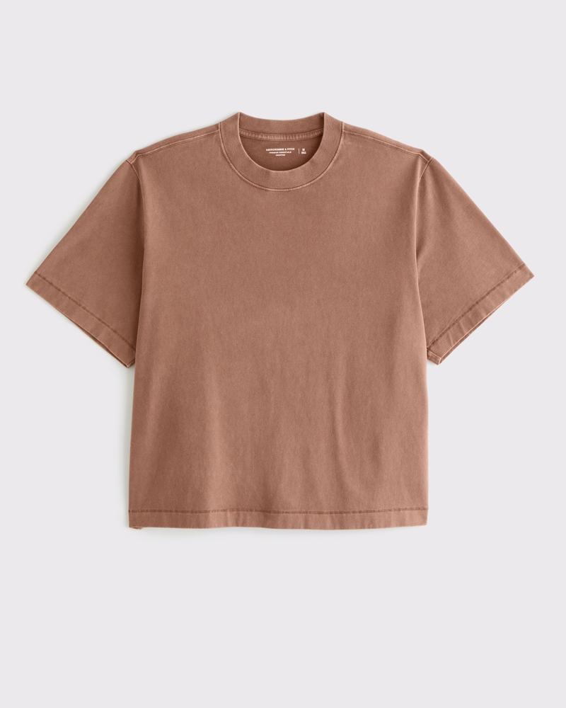 Premium Heavyweight Cropped Tee Product Image