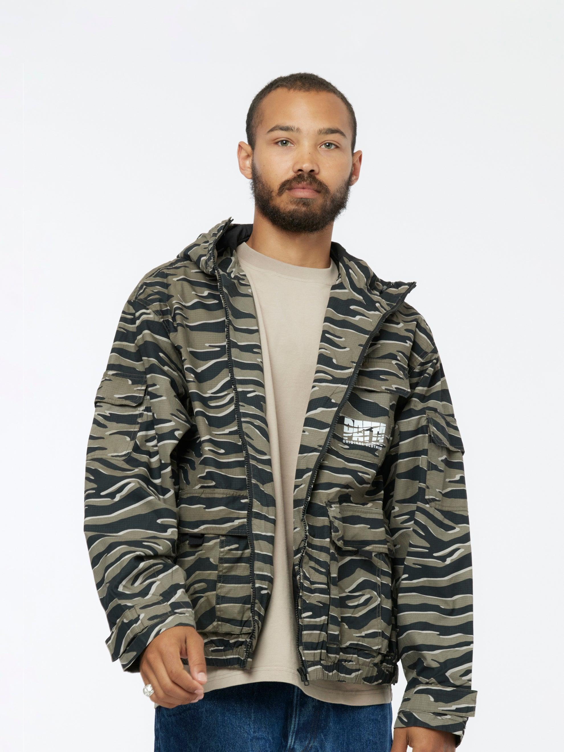 Tiger Stripe Camo Ripstop Jacket Product Image