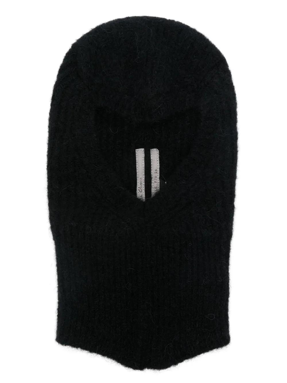 RICK OWENS Runway Skull Balaclava In Black Product Image