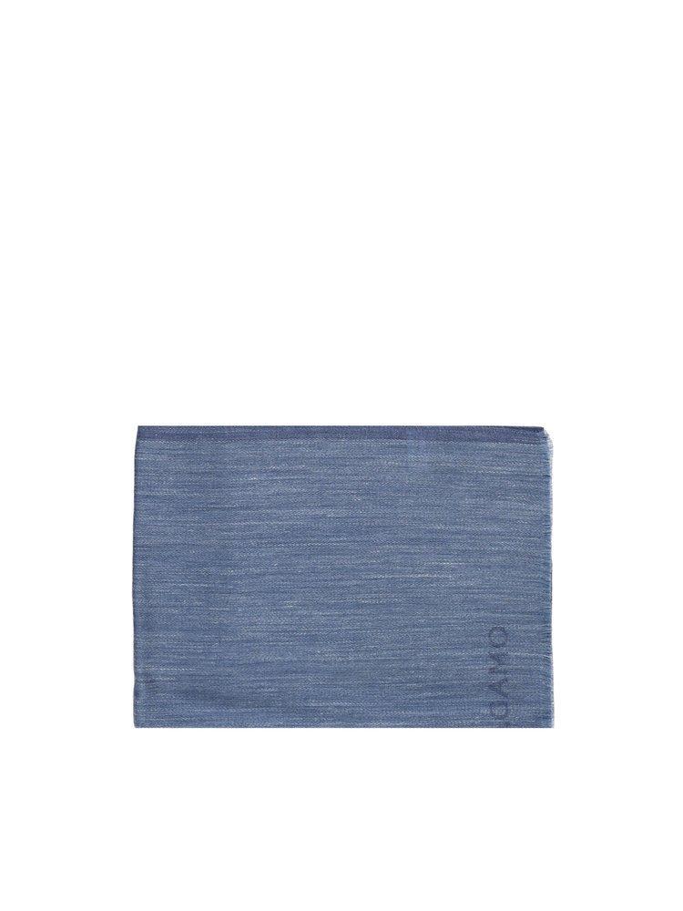 FERRAGAMO Salvatore  Jacquard Scarf In Blue Product Image