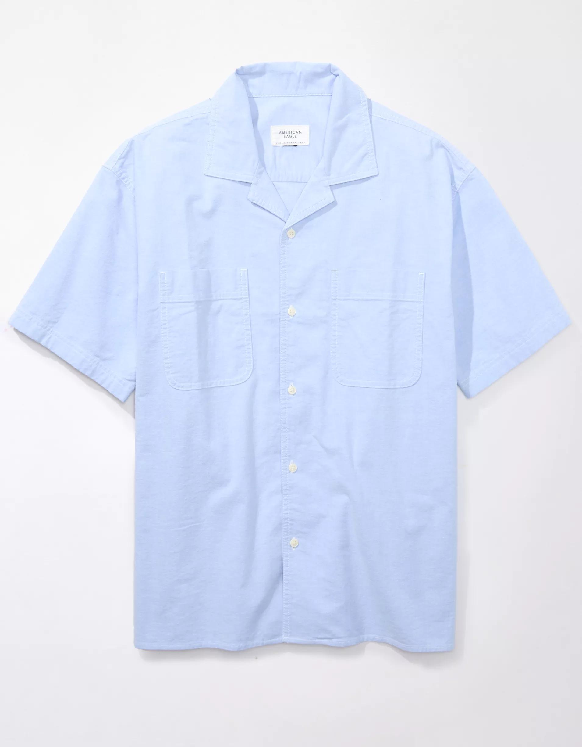 AE Poolside Button-Up Shirt Product Image