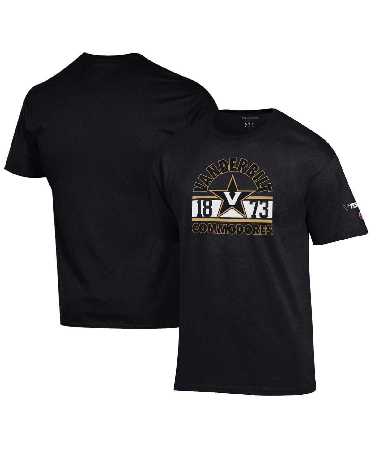 Mens Champion Vanderbilt Commodores 150th Anniversary 1873 Jersey T-Shirt Product Image