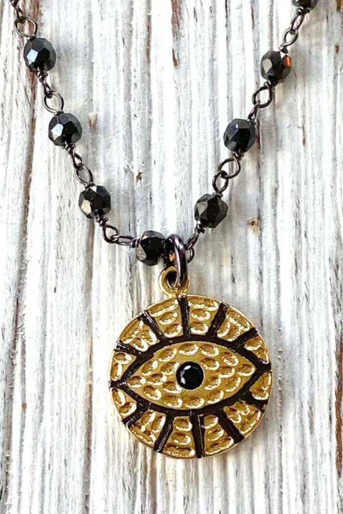 Black Eye Necklace Product Image