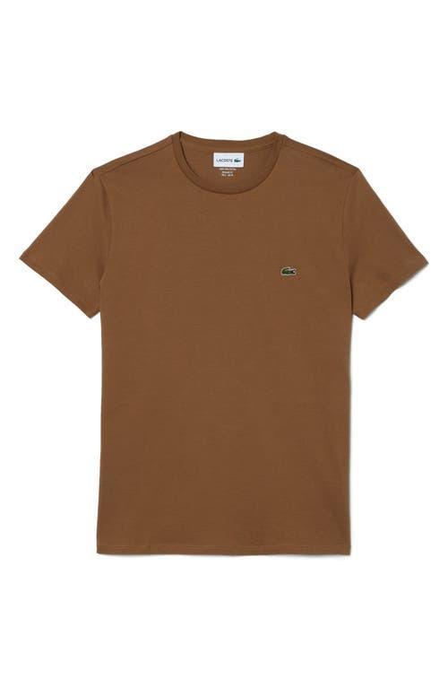 Lacoste Crew Neck Pima Cotton Jersey T-Shirt Black XL Product Image