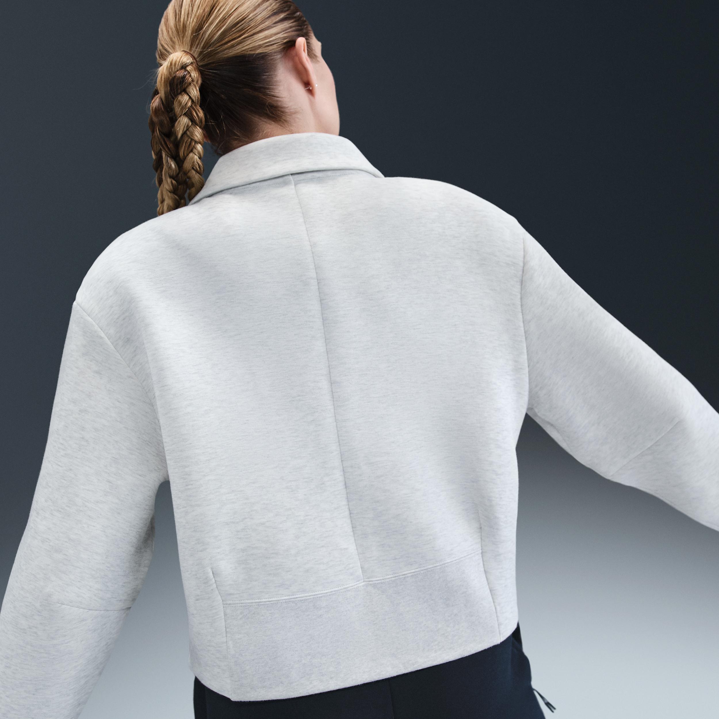 Womens Nike Sportswear Tech Fleece Tailored Jacket | HV2451-013 Product Image