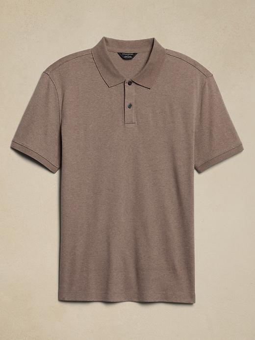 Slim Luxe Touch Polo Product Image