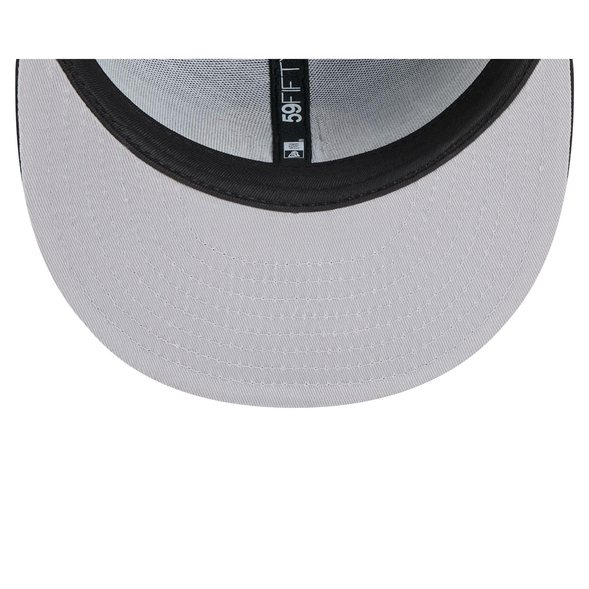 Minnesota Twins 2025 Clubhouse Black 59FIFTY Fitted Hat Male Product Image