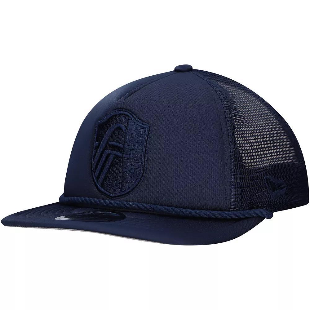 Men's New Era Navy St. Louis City SC Tone Golfer Snapback Hat, Slc Blue Product Image