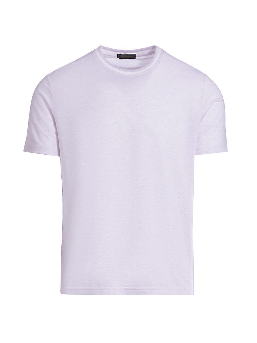 Mens COLLECTION Mlange Cotton T-Shirt Product Image