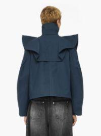 OVERSIZED COLLAR TRENCH JACKET in blue | JW Anderson US  Product Image