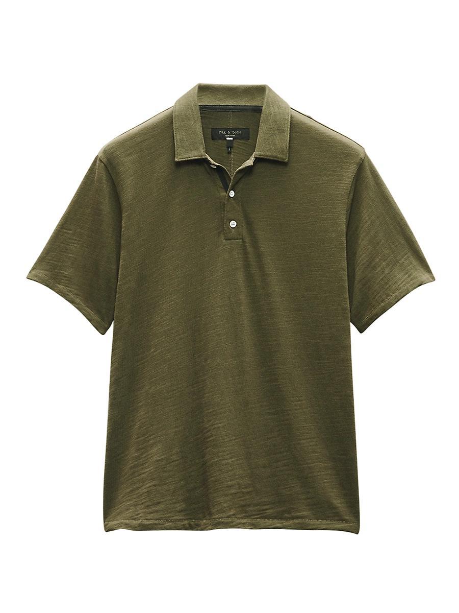 Mens Classic Flame Polo Shirt Product Image