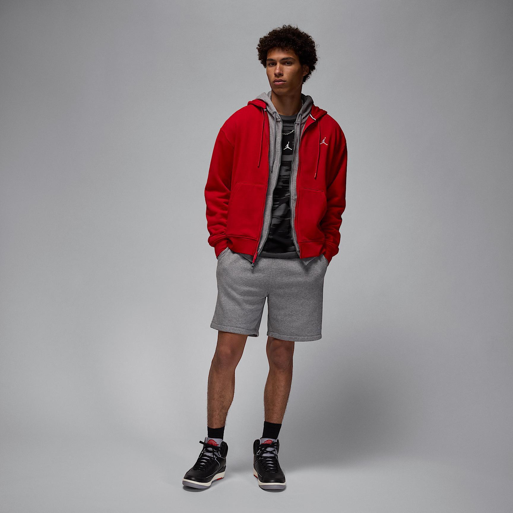 Mens Jordan Brooklyn Fleece Full-zip Hoodie | FV7289-050 Product Image