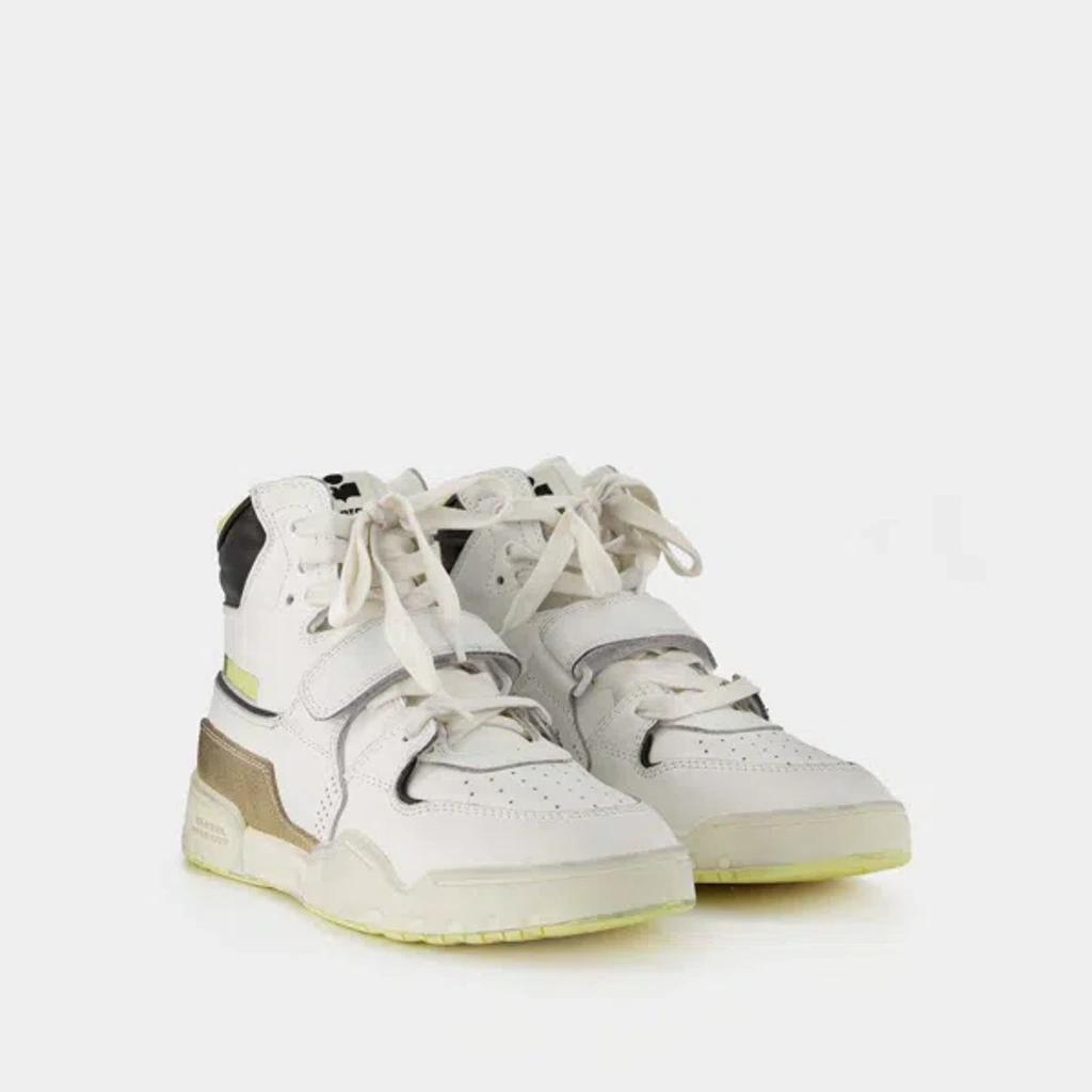 ISABEL MARANT 10mm Alsee-gz Leather Sneakers In Multicoloured Product Image