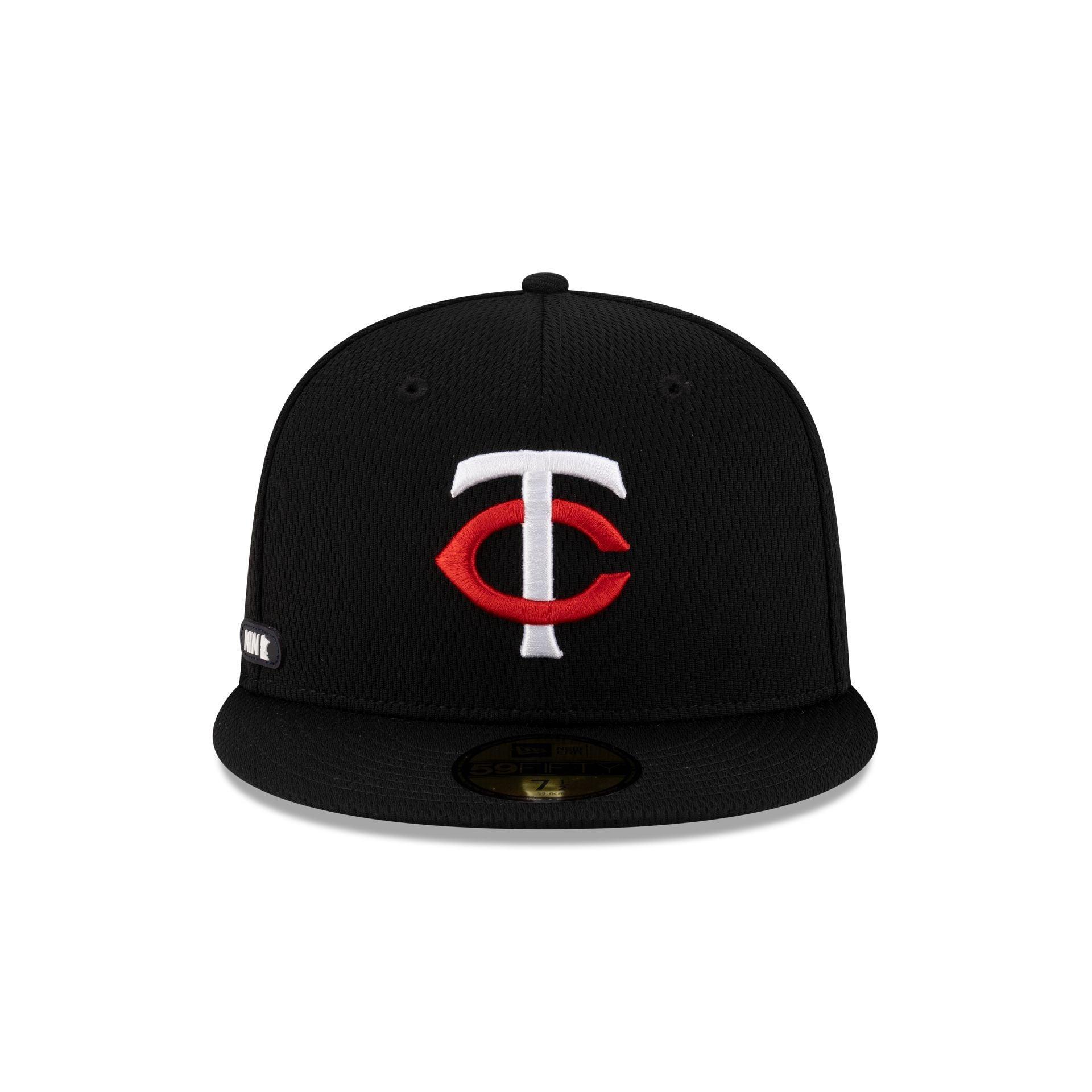 Minnesota Twins 2025 Clubhouse Black 59FIFTY Fitted Hat Male Product Image