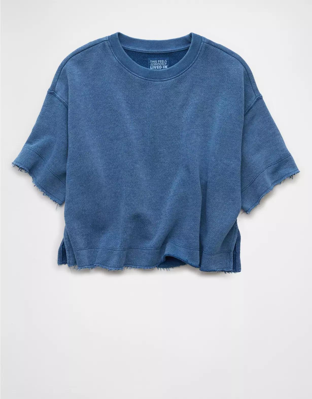 AE Saltwash Short-Sleeve Sweatshirt Product Image