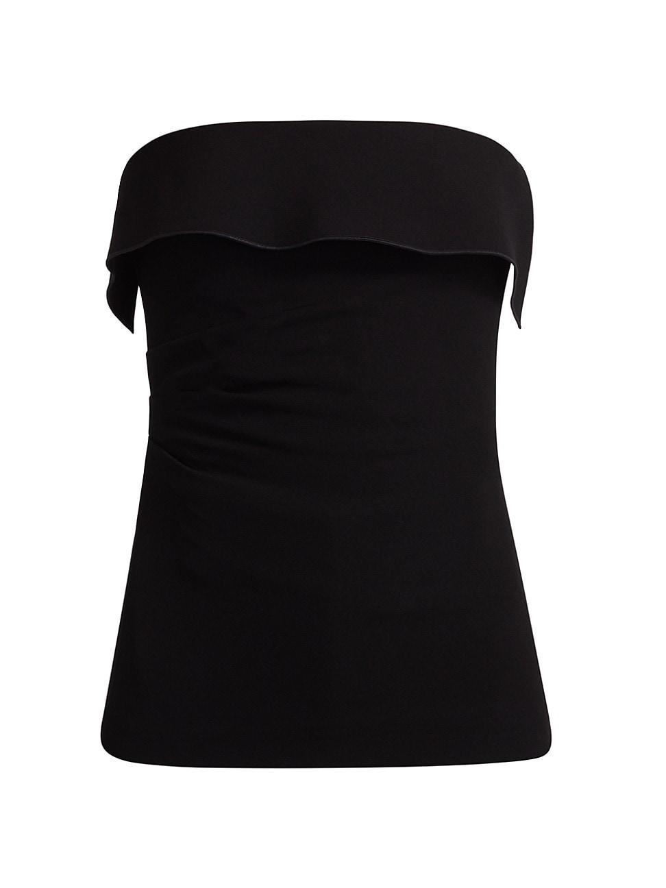 Womens Felicity Crpe Ruched Top Product Image