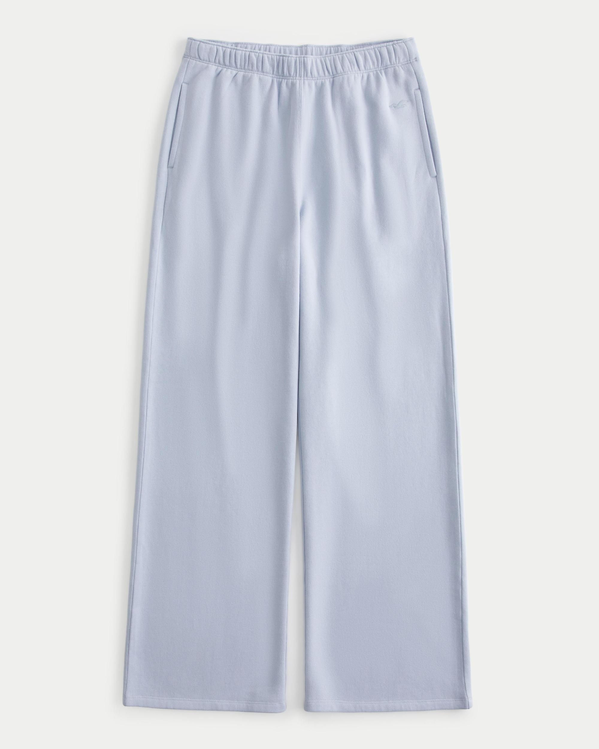 Hollister Feel Good Fleece Wide-Leg Pants Product Image