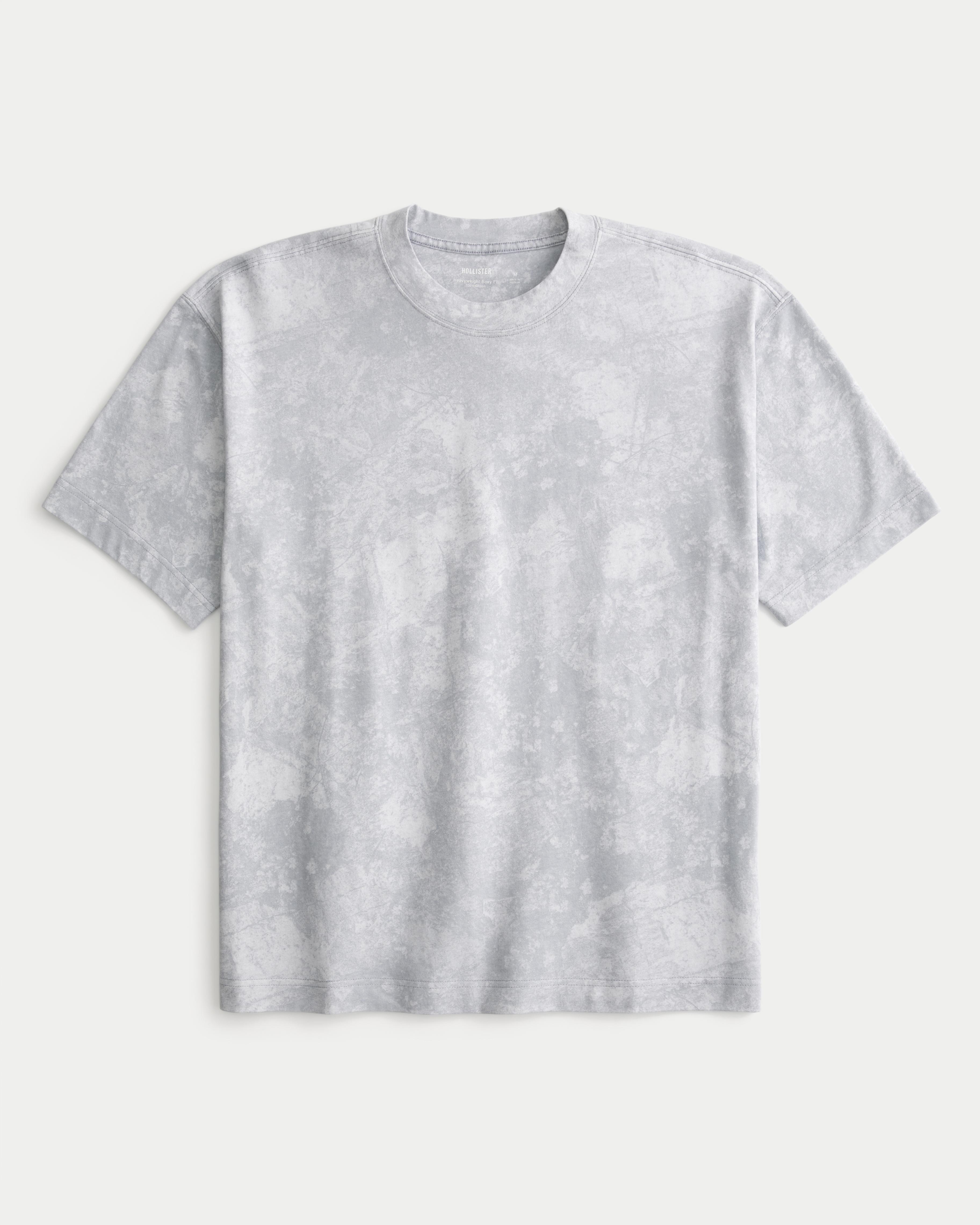 Boxy Heavyweight Pattern Crew T-Shirt Product Image