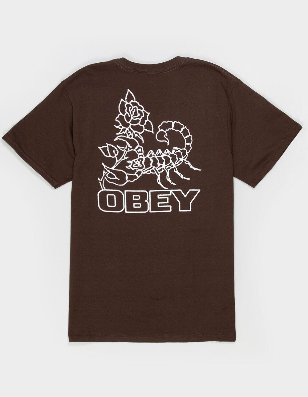 OBEY Scorpion Rose Mens Tee Product Image