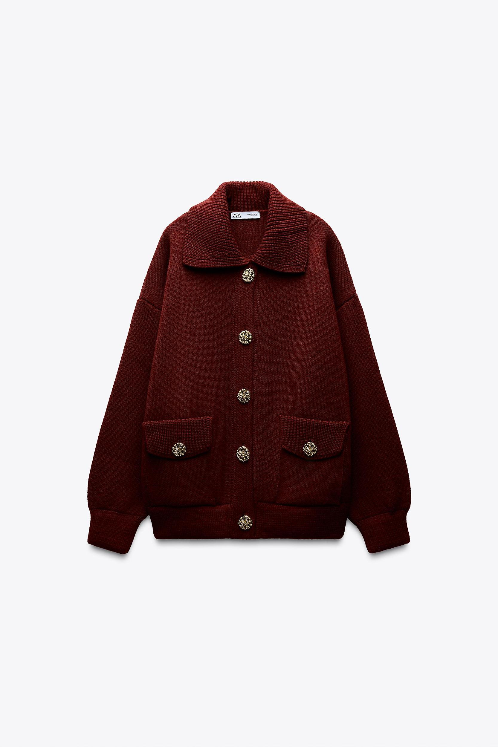 OVERSIZED KNIT JACKET Product Image