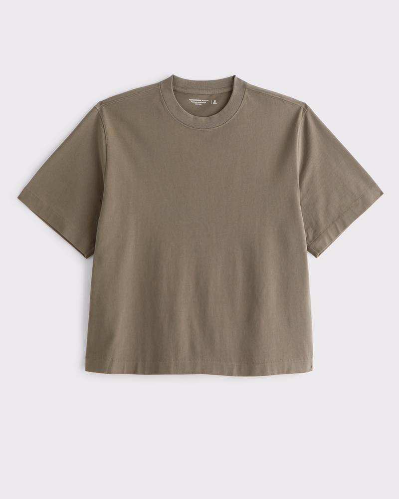 Premium Heavyweight Cropped Tee Product Image