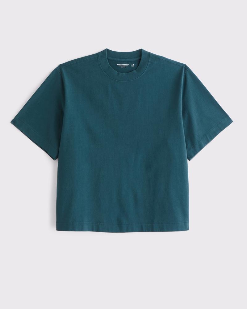 Premium Heavyweight Cropped Tee Product Image