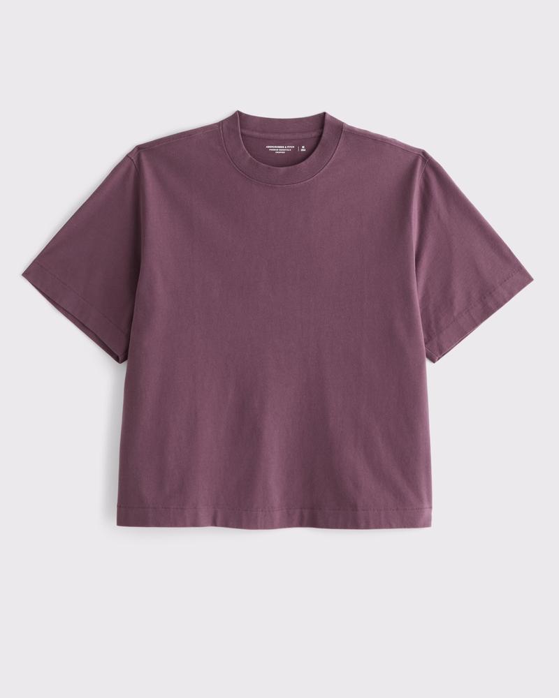 Premium Heavyweight Cropped Tee Product Image