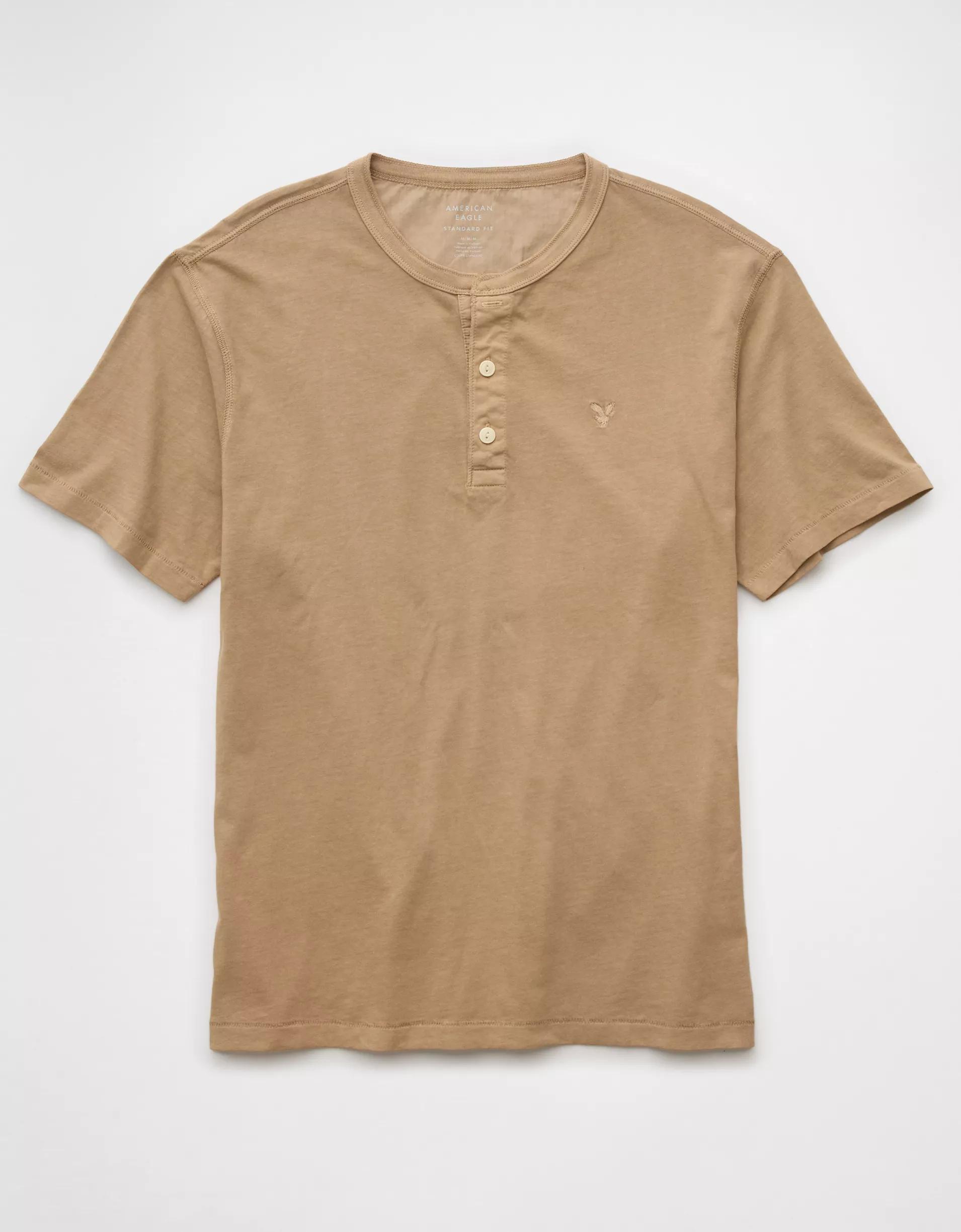 AE Lived-In Henley T-Shirt Product Image