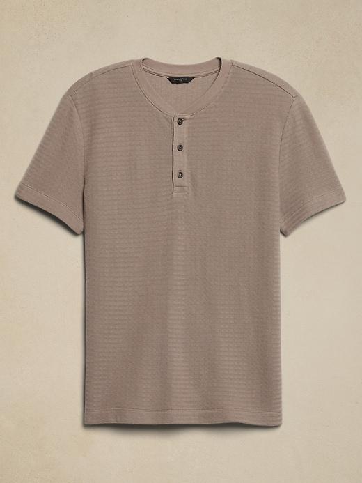 Herringbone Henley Product Image