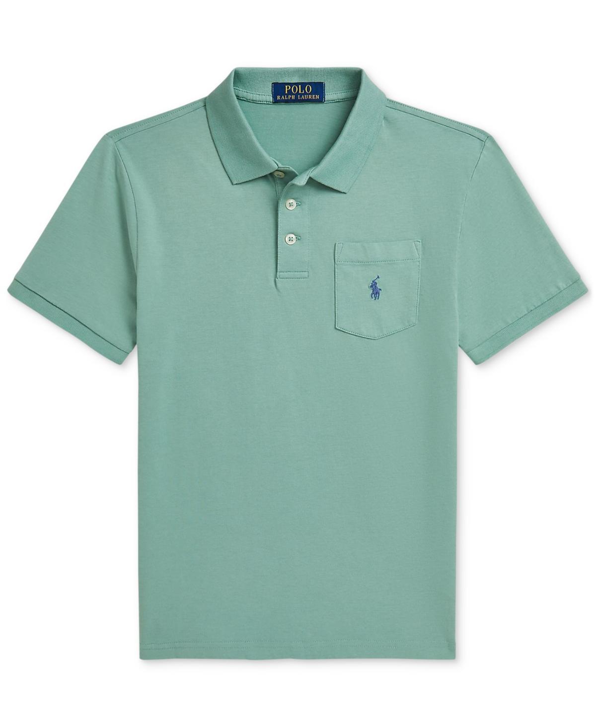 Polo Ralph Lauren Big Boys 8-20 Short Sleeve Pocket Jersey Polo Shirt Product Image