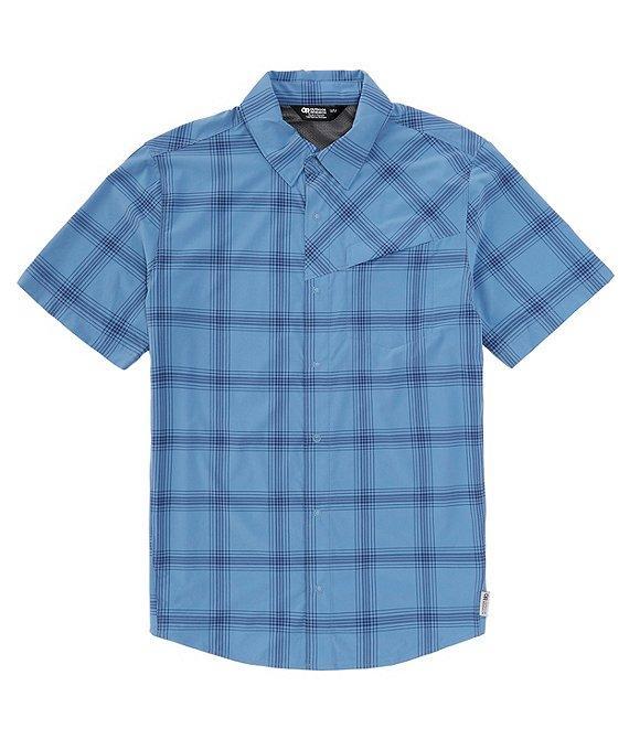 Outdoor Research Astroman Short Sleeve Plaid Woven Shirt Product Image