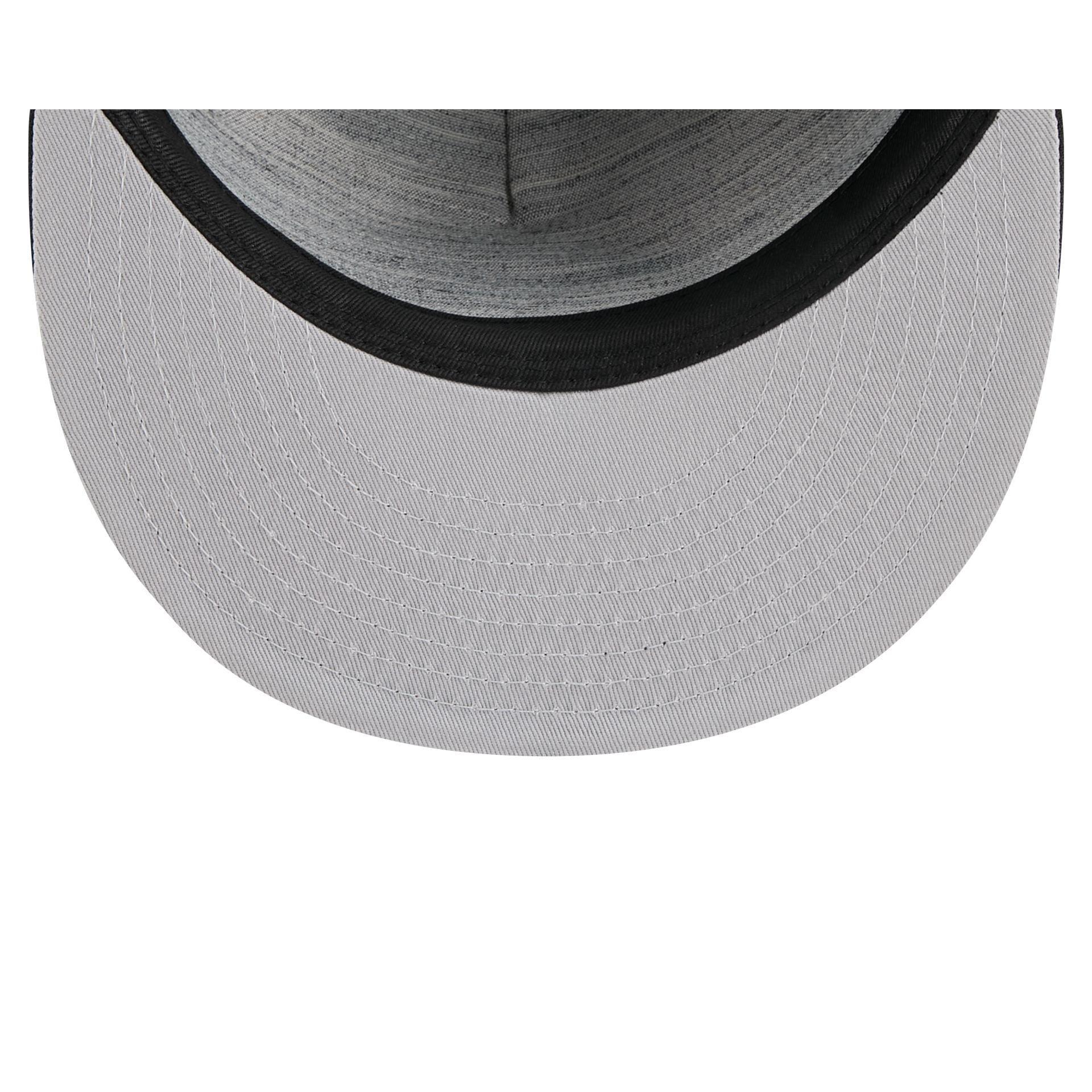 Miami Marlins Easy Retro Crown 59FIFTY A-Frame Fitted Hat Male Product Image