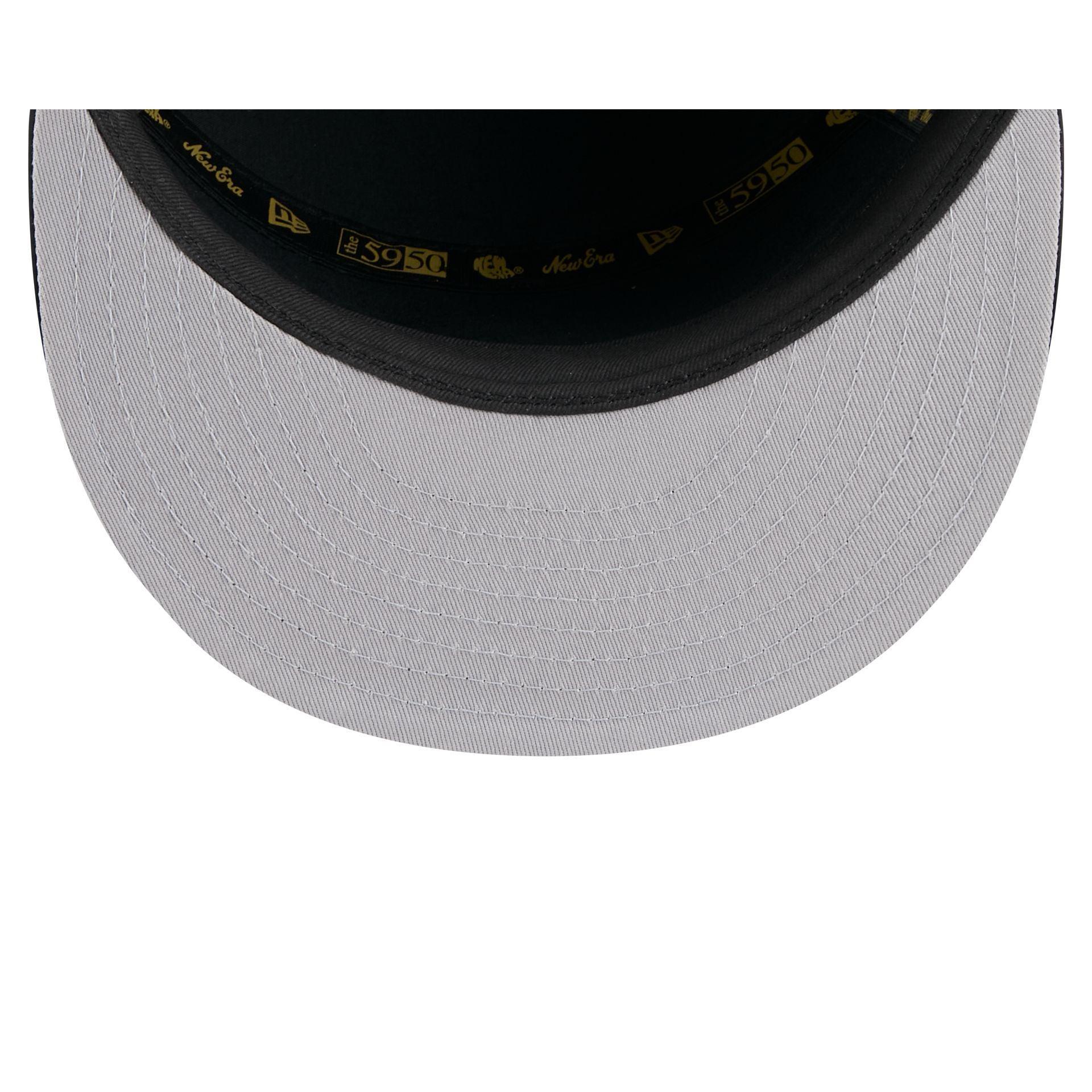 Men's New Era Navy Atlanta Braves 2025 59FIFTY Day 59FIFTY Fitted Hat with Pins,  Product Image