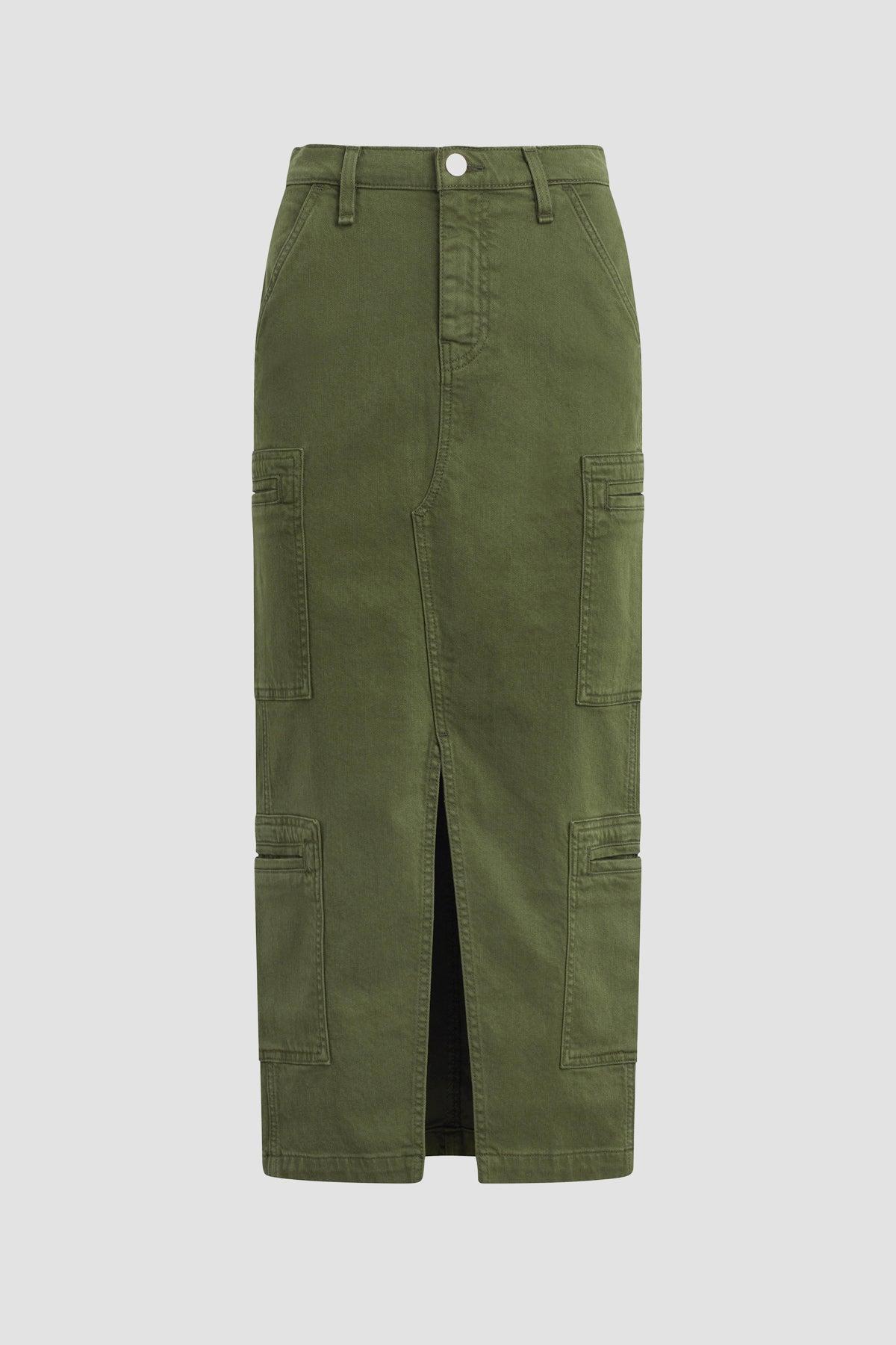 Reconstructed Skirt w/ Cargo Welt Pockets Female Product Image