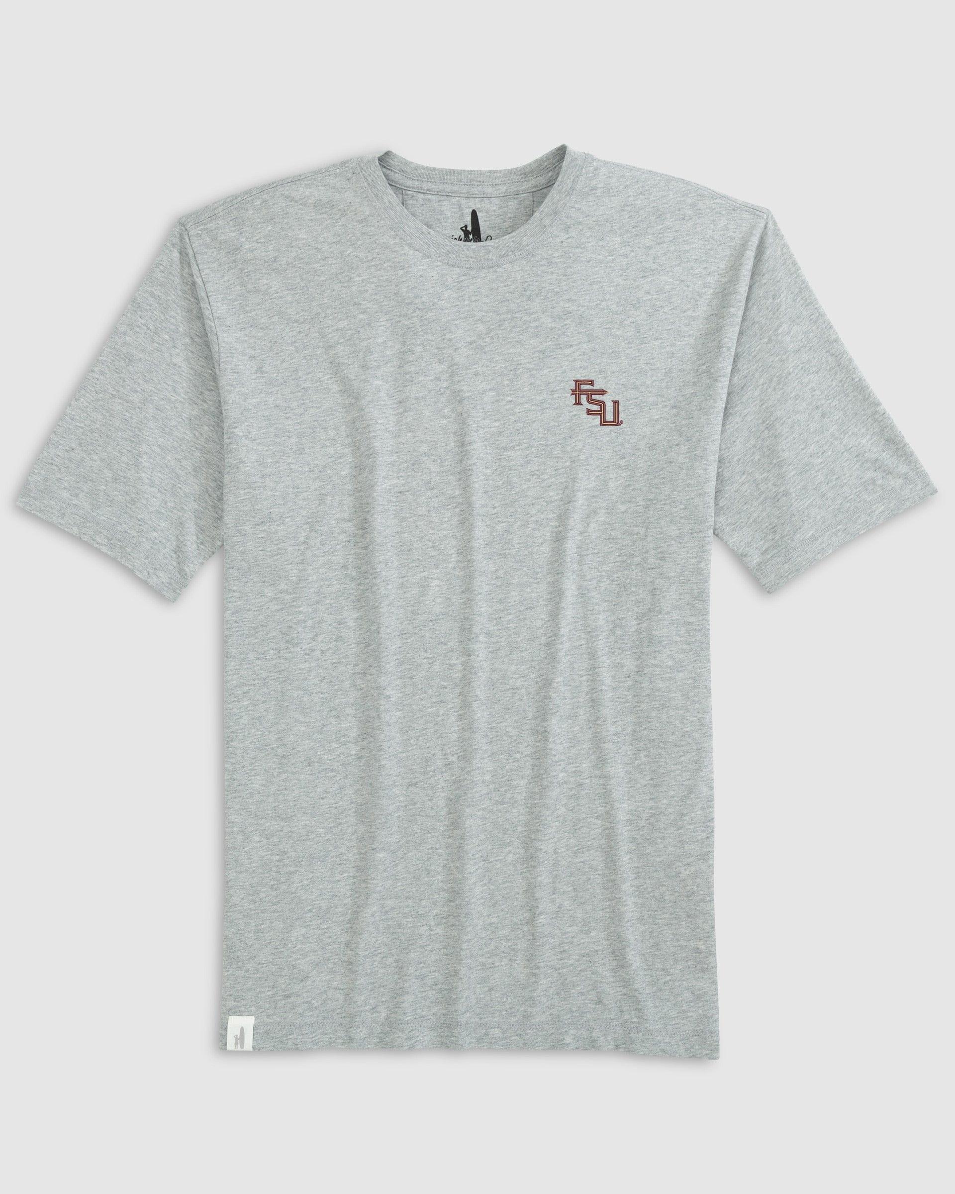 Arkansas Heathered Spencer Cotton T-Shirt Product Image