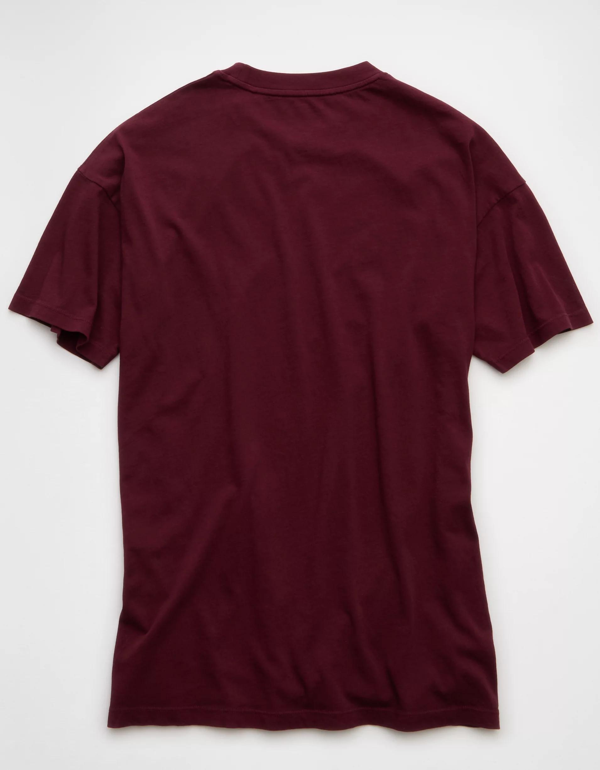 AE Oversized Halloween Graphic T-Shirt Product Image