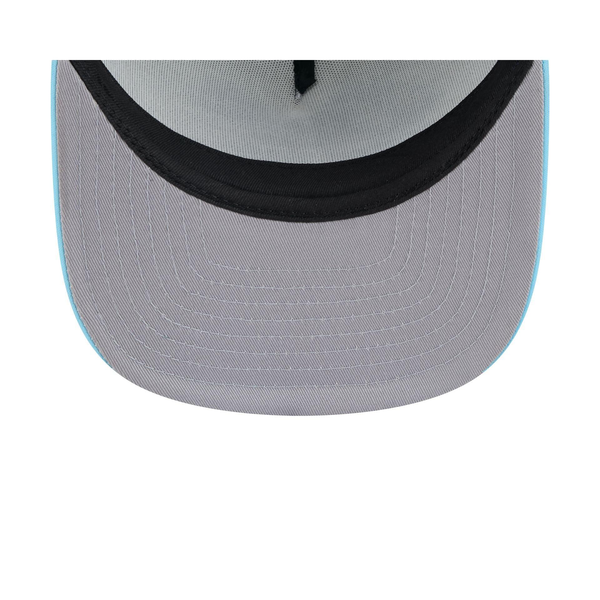 Tampa Bay Rays Retro Script 9FIFTY A-Frame Trucker Hat Male Product Image