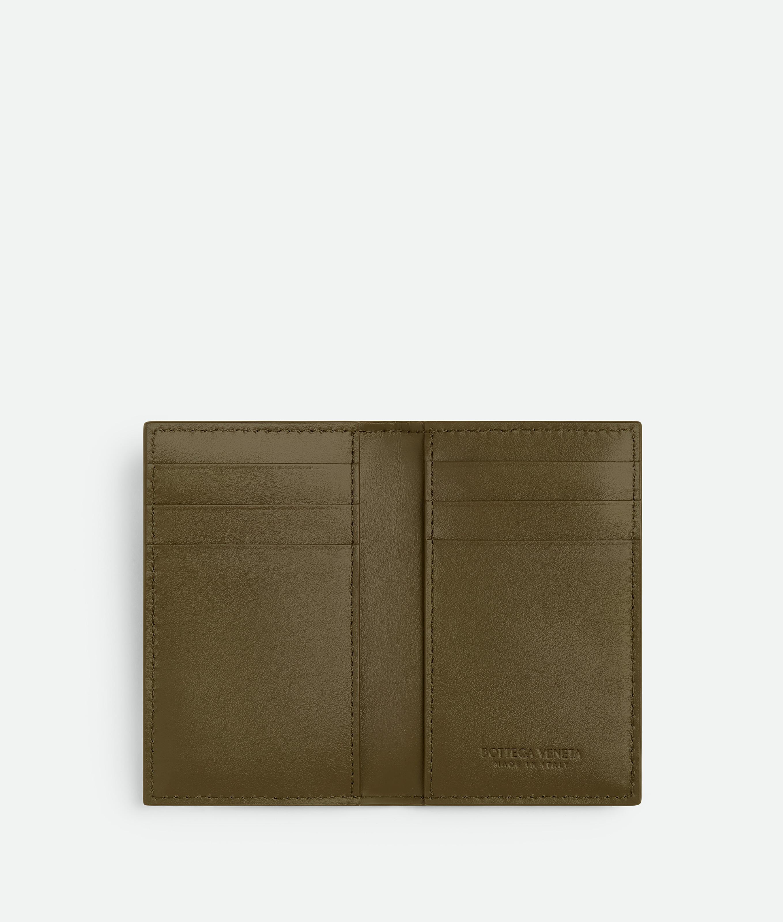 BOTTEGA VENETA Cassette Flap Card Case In Brown Product Image