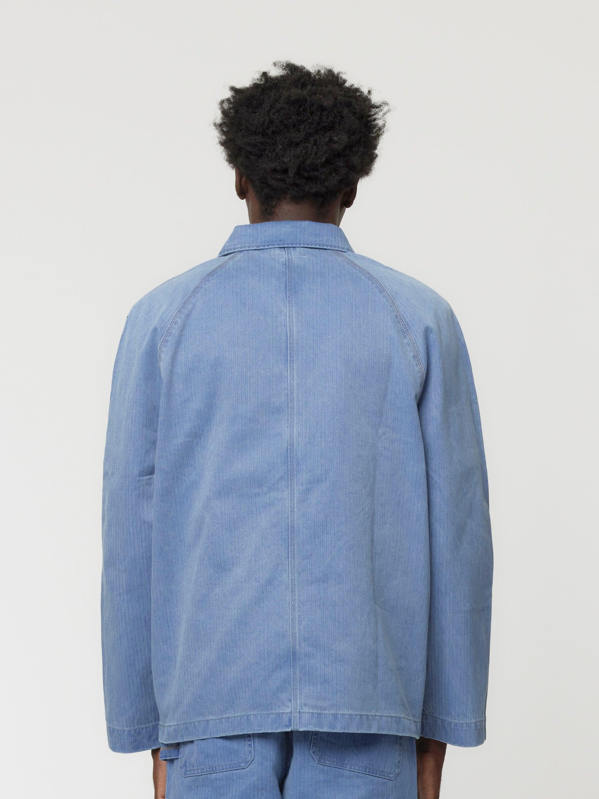 Union x J.Crew Chore Coat (Vintage Blue) Product Image