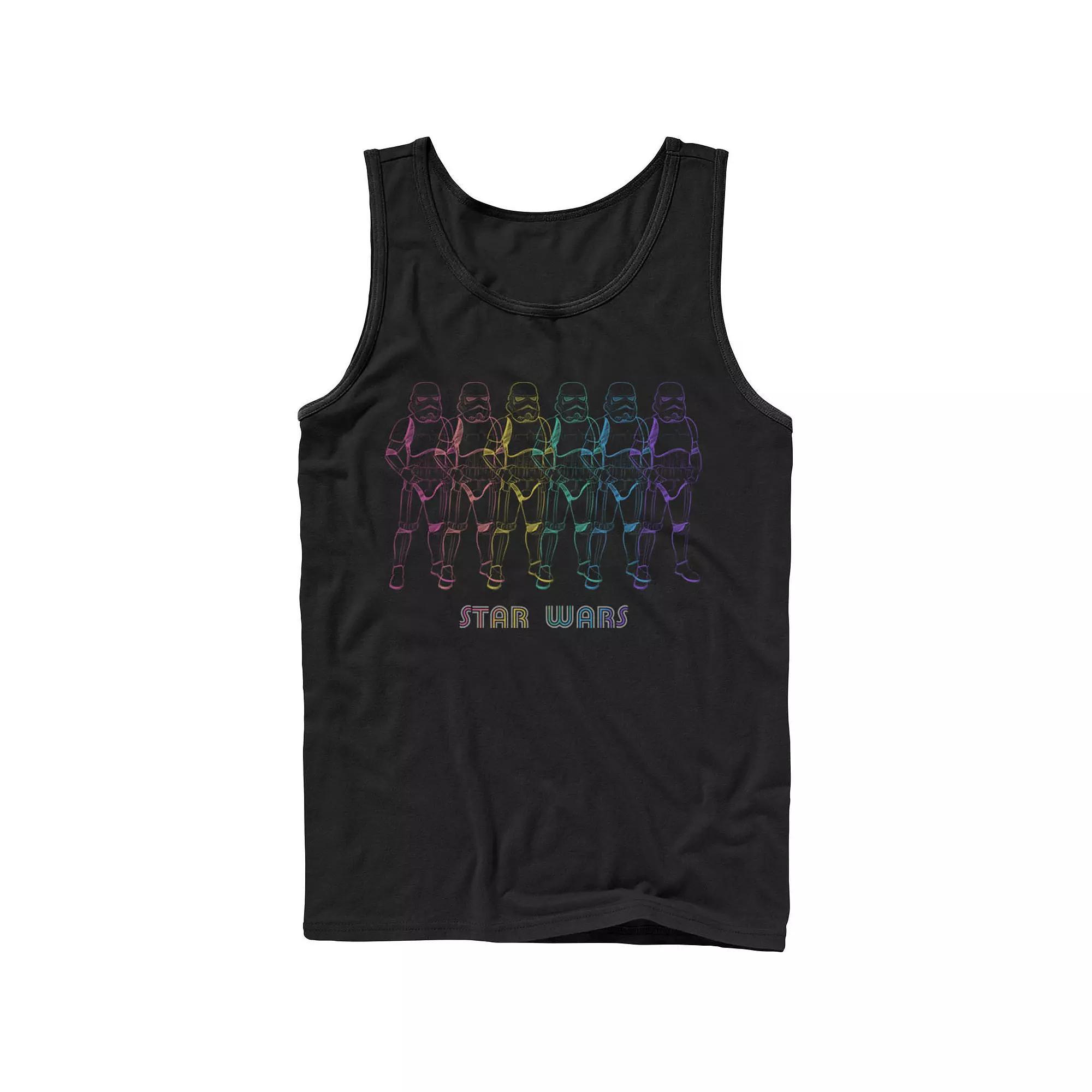 Men's Star Wars Bright Baddies Vader Tank Top,  Product Image