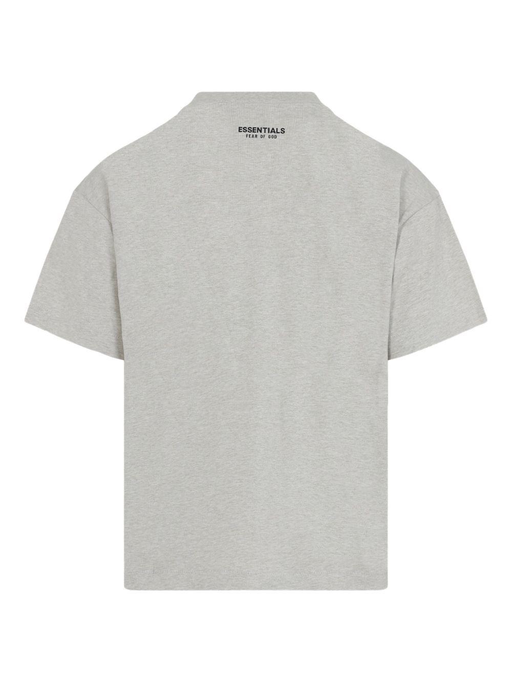 logo-plaque cotton T-shirt Product Image